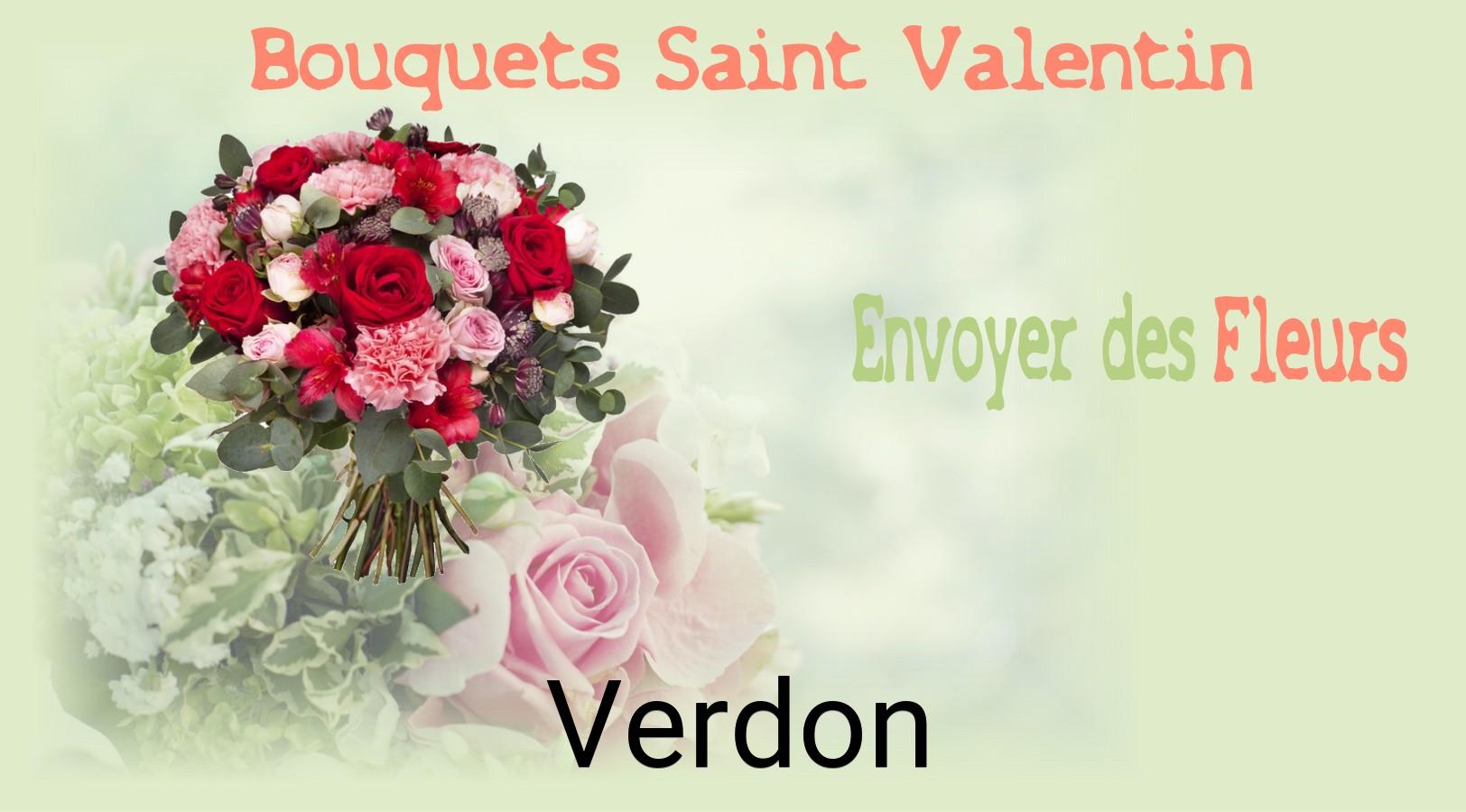 Roses de Saint-Valentin livrées à Verdon